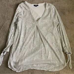 Silver Alfani Medium Women’s dress shirt